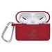 Washington State Cougars Debossed Silicone Airpods Pro Case Cover
