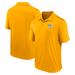 Men's Fanatics Branded Gold Nashville Predators Left Side Block Polo