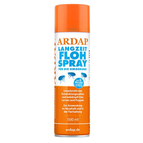 2x500ml ARDAP Langzeit Flohspray für die Umgebung Hund