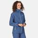 Regatta Women's Raddick Waterproof Jacket Dusty Denim, Size: 20