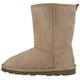 s.Oliver Damen Winterstiefel ohne Absatz aus Wildleder Gefüttert Beige (Sand), 37