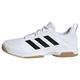 adidas Men's Ligra 7 Indoor Sneaker, FTWR White/core Black/FTWR White, 8 UK