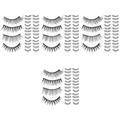 POPETPOP 80 Pairs eyelashes fake eyelash False eyelash lashes strip Short Fake Eye Lashes eyelash strips False Eye Lashes eye lash strip eye lash extension dense Imitation