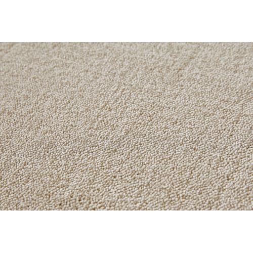 „Teppichboden ANDIAMO „“Schlinge Florenz““ Teppiche Gr. B/L: 400 cm x 350 cm, 0,8 mm, 1 St., beige Teppichboden Uni-Farben, Breite 400 cm, strapazierfähig & robust“