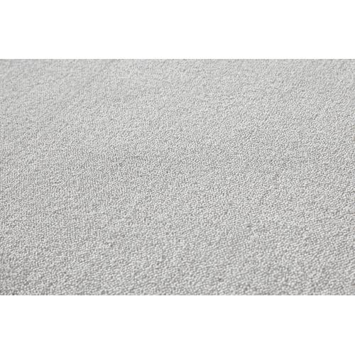 „Teppichboden ANDIAMO „“Schlinge Florenz““ Teppiche Gr. B/L: 400 cm x 1400 cm, 0,8 mm, 1 St., grau Teppichboden Uni-Farben, Breite 400 cm, strapazierfähig & robust“