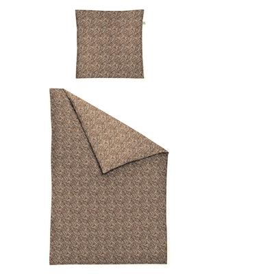 Bettwäsche IRISETTE "Mink 8871", rosa (kupfer), B/L: 135cm x 200cm, , Biber, B/L: 80cm x 80cm, Biber, Obermaterial: 100% Baumwolle, Bettwäsche, einzigartige kuschelig weiche Winterbettwäsche Image