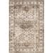 White 60 x 36 x 0.12 in Area Rug - Lauren Liess x Rugs USA Barbary Distressed Machine Washable Area Rug Polyester | 60 H x 36 W x 0.12 D in | Wayfair