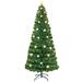 The Holiday Aisle® 7' Artificial Christmas Tree w/Warm Lights 8 Light Modes, Metal in White | 20 D in | Wayfair CBB048C9FAFE476F97134C4B3F2AEBF5