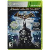 Batman: Arkham Asylum - GOTY - Microsoft Xbox 360 [Platinum Hits Action] NEW