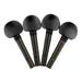 4PCS/set Black Wooden Violin Tuning Pegs Size 4/4 3/4 1/2 1/4 1/8