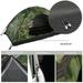 Camouflage Tent UV Protection Waterproof One Person Tent for Camping Hiking Lightweight Backpacking Dome Tents Camouflage Tent