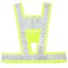 High Visibility Industrial Safety Vest Reflective Hi Vis Vest with Reflective Stripes and LED Lights (Yellow)