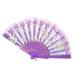 Masquerade Party Decorations Vintage Party Decorations Birthday Folding Fans Handheld Fans Bamboo Fans Women s Hollowed Bamboo Hand Holding Fan