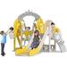 Kids Slide for Toddler with Climber 5 in 1 Toddler Slide and Swing Set Kids Freestanding Slide Playset Gift for Toddlers Indoors Outdoor Playground Slide for Toddler Age 1+