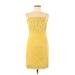 Ann Taylor Casual Dress: Yellow Dresses - Women's Size 6