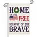Memorial Day Garden Flag 12x18 Inch Patriotic Garden Flag Double Sided 4th of July American Garden Flag Independence Day Yard Flag Outdoor Patriotic Decorations