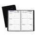 DayMinder Block Format Weekly Appointment Book Tabbed Telephone/Add Section 8.5 x 5.5 Black 12-Month (Jan to Dec): 2024 | Bundle of 10 Each