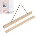 Poster Hanger Wooden Poster Hanger Poster Hanger Photo Frame Hanging Poster Holder Wooden Poster Hanger DIY Hanging Frame For Art/Prints//Photos/Pictures/Artwork21x2.1CM