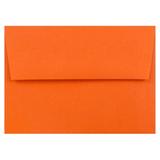 Pumpkin Orange 100 Boxed (5-1/4 x 7-1/4) A7 Envelopes for 5 X 7 Invitations Announcements from The Envelope Gallery