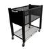 HYYYYH Products InstaCart Open-Top File Cart 15 x 27 x 27 3/4 Black (VF53000)