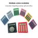 Ybeauty Mini Calculator Battery Powered High Accuracy Portable 8-Digit Display Student Calculator Office Supplies Black One Size