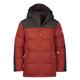 TROLLKIDS - Daunenjacke Kids Narvik In Red Clay/Black, Gr.116