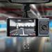 RKSTN Dash Cam Front and Rear 3 Channel Dash Cam Front and Rear Inside 1080P Dash Camera for Cars Dashcam Three Way Car Camera with IR Night Vision HDR Loop Recording on Clearance