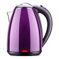 FairUo Kettles, Fast and Quiet Kettles,Kettles, 1.8L Capacity with Fast Boiling Led Indicator, Eco Glass Kettle, 1500W Cordless Water Kettle with Auto Shut-Off and Boil/Purple/16 * 12 * 25Cm