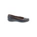 Clarks Flats: Black Print Shoes - Women's Size 6 1/2 - Round Toe