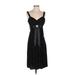 Xscape Cocktail Dress - Party Sweetheart Sleeveless: Black Print Dresses - Women's Size X-Small