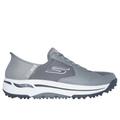 Skechers Men's Slip-ins: GO GOLF Arch Fit - Line Up Shoes | Size 12.0 Extra Wide | Gray | Leather/Textile/Synthetic
