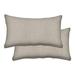 Latitude Run® Textured Solid Toss Pillow Polyester/Polyfill/Acrylic in Gray | 12 H x 20 W in | Wayfair DA35395DE26E4DF2BEBDDA4323242ADD