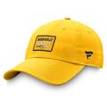 Men's Fanatics Branded Gold Nashville Predators Authentic Pro Prime Adjustable Hat