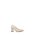 REBECCA VAN DIK Decollete donna beige in pelle