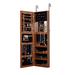 14.57'' Wide Over-the-Door Jewelry Armoire with Mirror