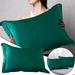 Pgeraug Satin Pillowcase Cushion Cover Solid Color Silk Pillowcase Silk No Zipper Envelope Pillow Pillow Cover Pillow Case C