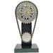 Vintage Rotating Gear Clock Steampunk Clock with Moving Gears Personalized Creative Metal Timing Chain Clock Battery Operated for Living Room Office Desktop Home Decor