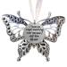 VerPetridure Christmas Creative Hollow Carving Exquisite Butterfly Memorial Family Pendant Christmas Tree Decoration Car Rearview Clearance