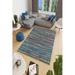LaModaHome Area Rug Non-Slip - Colourful Vintage line Soft Machine Washable Bedroom Rugs Indoor Outdoor Bathroom Mat Kids Child Stain Resistant Living Room Kitchen Carpet 3.3 x 5 ft