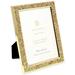 Isaac Jacobs 5x7 Gold Metal Glitter Vertical & Horizontal Picture Frame with Black Fabric Easel Wall-Mountable Made for Tabletop Counterspace Shelf and Desk 5x7 Gold Glitter