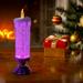 Pjtewawe Easter Christmas Decor LED Christmas Candle USB Color Changing Waterproof Spinning Glitter Flameless Candle For Christmas Party Home Decor