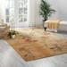 Nourison Somerset Floral Beige 6 7 x 9 7 Area Rug (7x10)