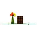 Spancraft Glass Floating Glass Shelves Wall Shelf