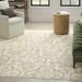 Nourison Jubilant Vintage Ivory Beige 7 10 x 9 10 Area Rug (8x10)