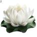 Wanwan Lotus-shaped Ceramic Censer 3D Handcrafted Artistic Flower Incense Stick Holder Desktop Decoration