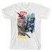 DC Comics Heroes The Good The Bad The Batman Toddler Boy s White T-Shirt-3T