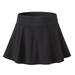 MSJUHEG Womens Dresses Black Dress Women Shorts Fashion Tennis Pants Fold Sports Running Golf Plus Size Skrit Tennis Dress Black M