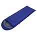 Sleeping Bag 3 Seasons (Summer Spring Fall) Warm & Cool Weather - Lightweight Waterproof Indoor & Outdoor Use for Kids Teens & Adults for Hiking and Camping Cyan