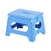 COFEST Tools&Home Improvement Upgraded Folding Stool Lightweight Folding Stool Portable Light Outdoor Home Plastic Folding Stool For Camping Fishing Hiking Bbq Blue