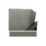 Ultrasuede Grey Futon Cover 306 Queen